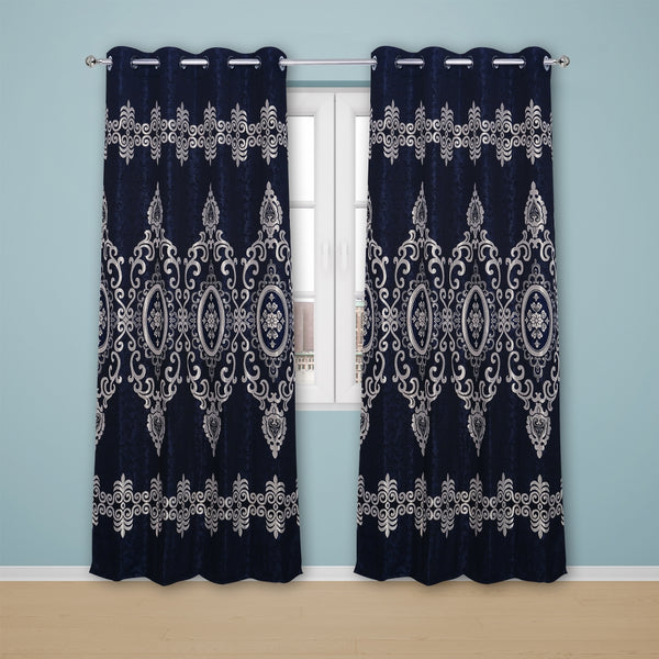 Jacquard Damas Design Single Curtain