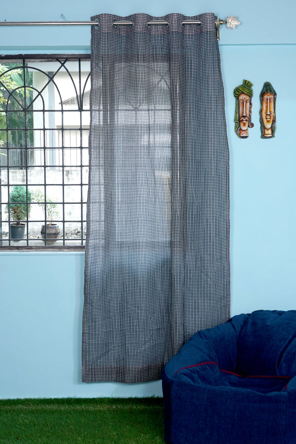 Sheer Net Transparent Window Single Curtain