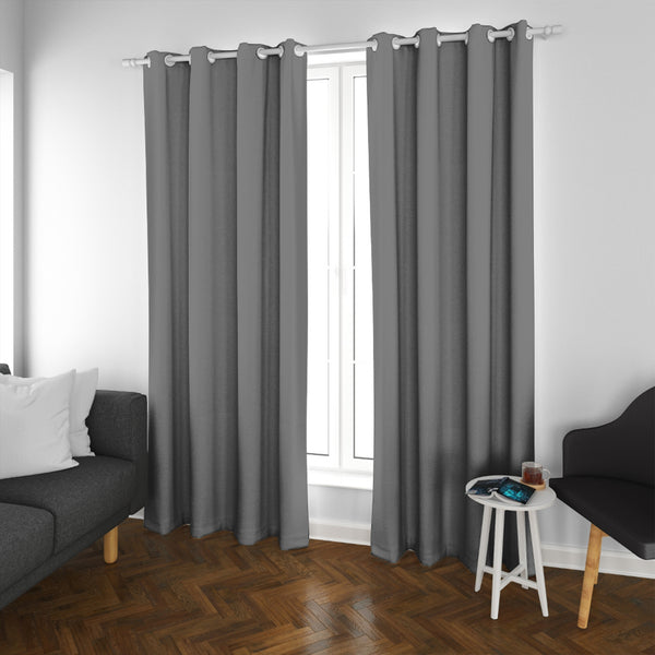 3 Layer Thermal Insulated Embossed Design Room Darkening Curtain For Bedroom