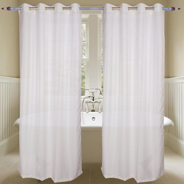Strips Design Waterproof Shower Curtain